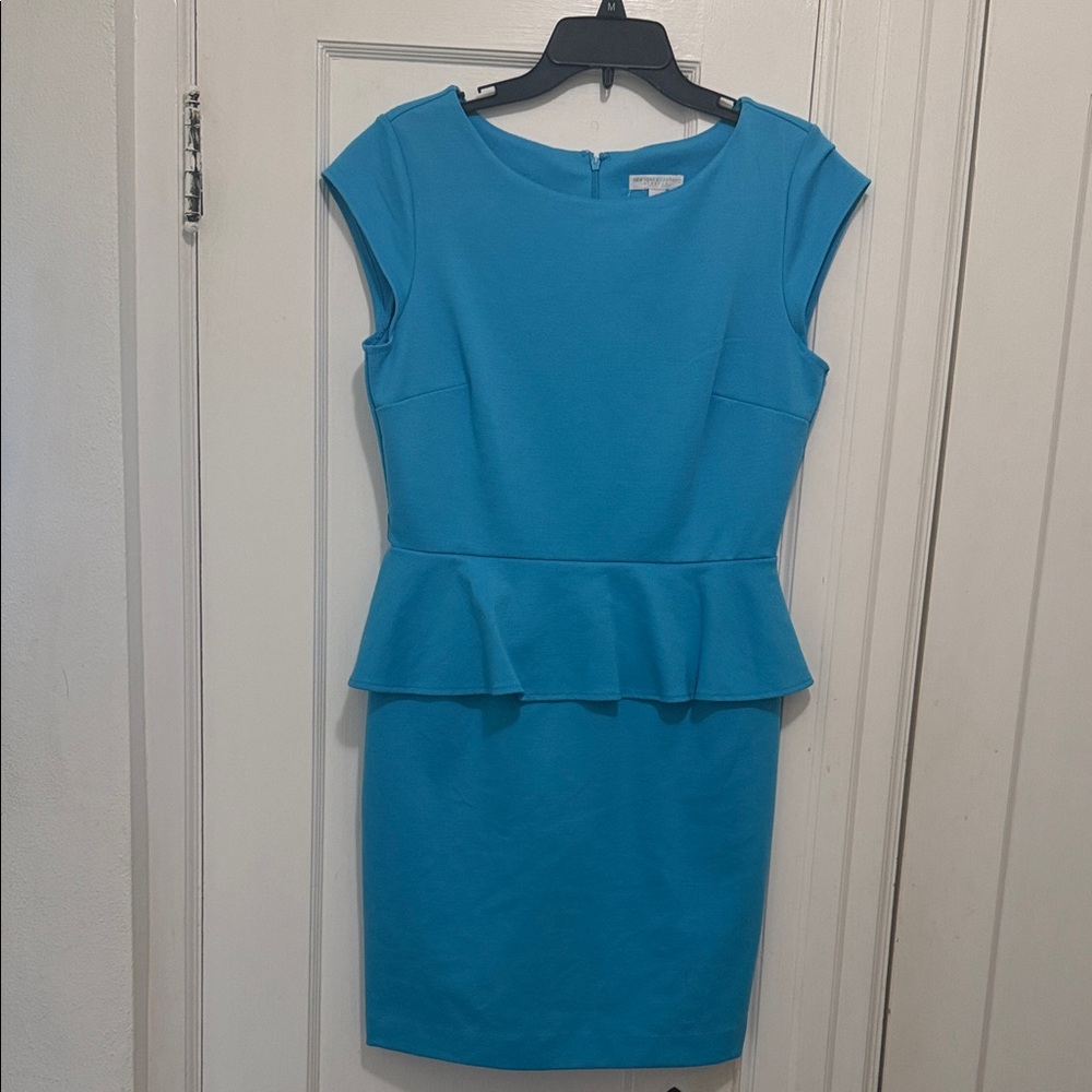 New York & Company Vibrant Blue Mini Dress